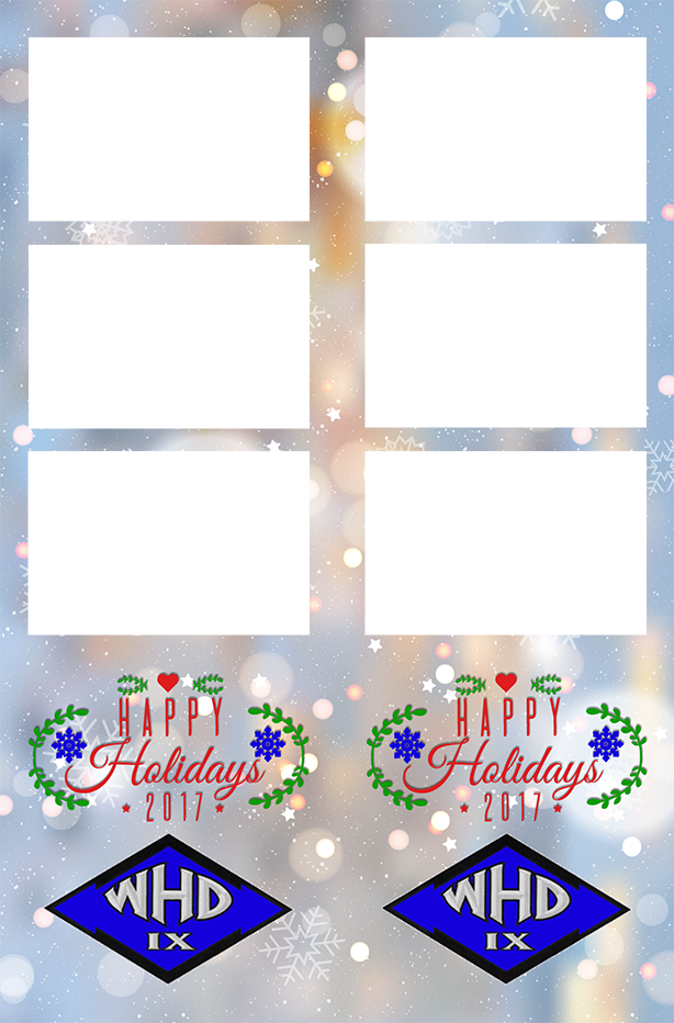 Template De Steve- West Hollywood Sheriff Station Holiday (614x932), Png Download