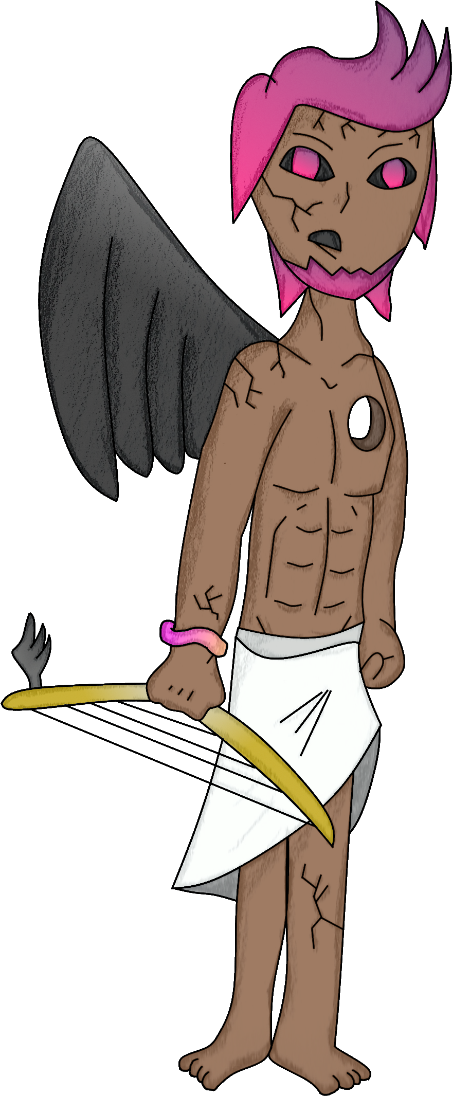 The Scene Skips To Hein Engaging Battle With A Dark (1120x2179), Png Download