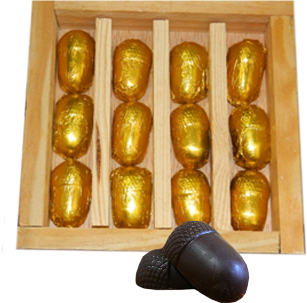 Bombones De Licor De Bellota Trufado (800x600), Png Download