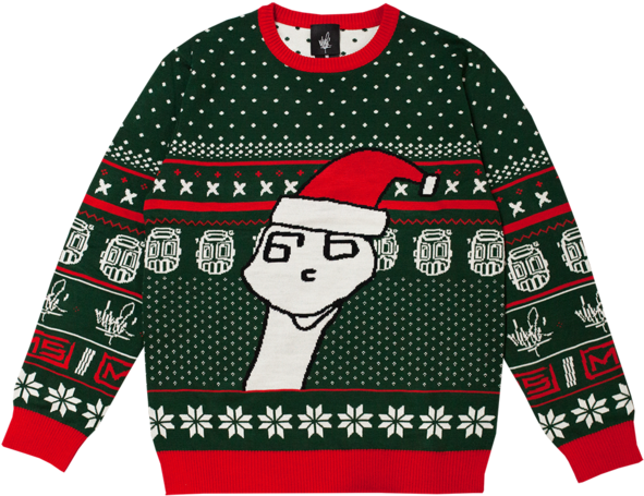 Boris Holiday Knit Sweater (600x600), Png Download