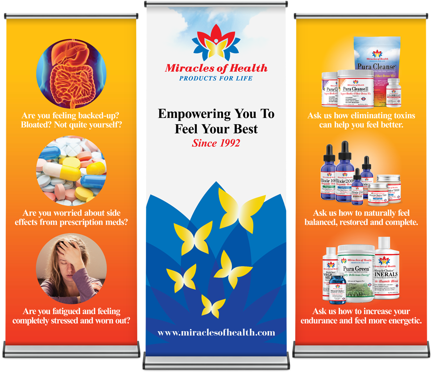 Retractable Banners - Event Displays (1200x800), Png Download