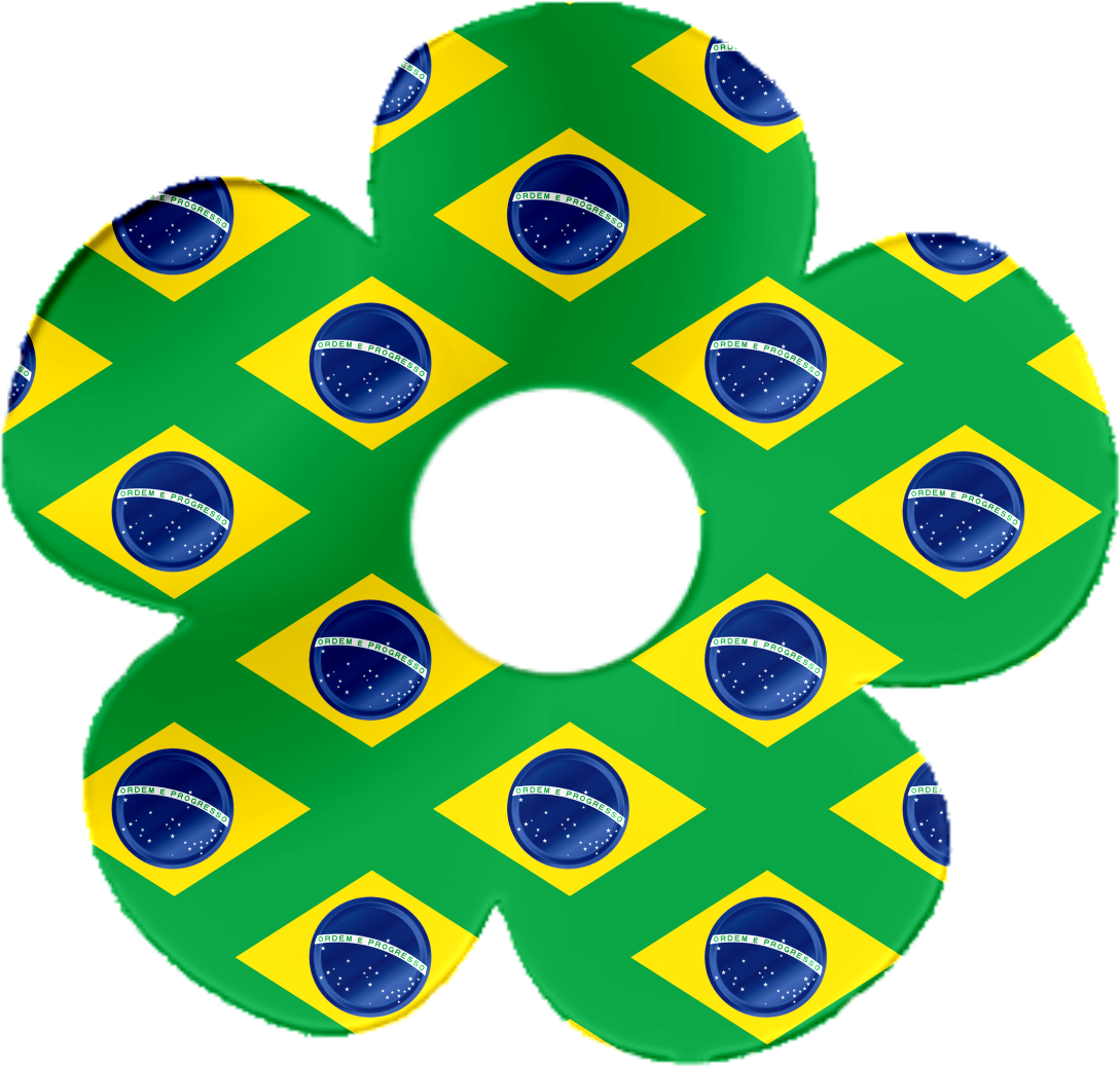 Textura Da Bandeira Do Brasil (1538x1156), Png Download