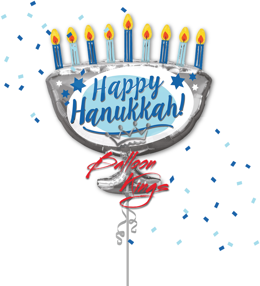 Hanukkah Menorah (1280x1280), Png Download
