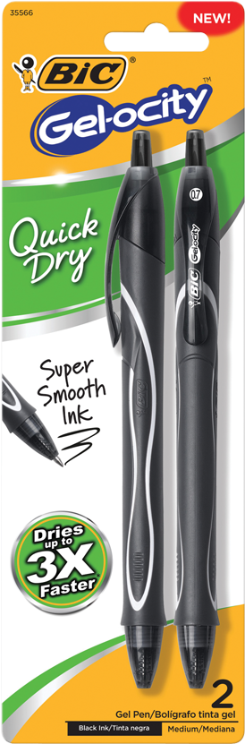 Gel Ocity Quick Dry Assorted 2 Pack (850x850), Png Download