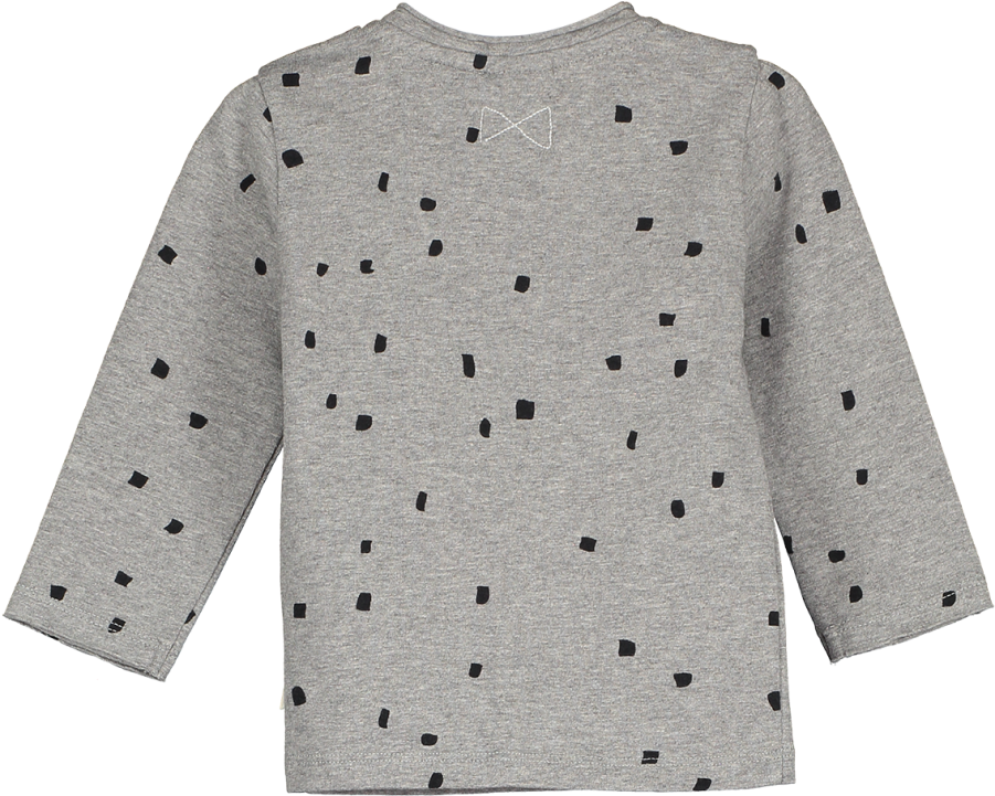 Mini Sibling Long Sleeved Top Confetti (960x720), Png Download