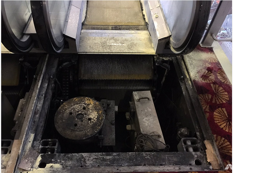 Escalator Catches Fire At Chinatown Point, No One Injured (991x557), Png Download