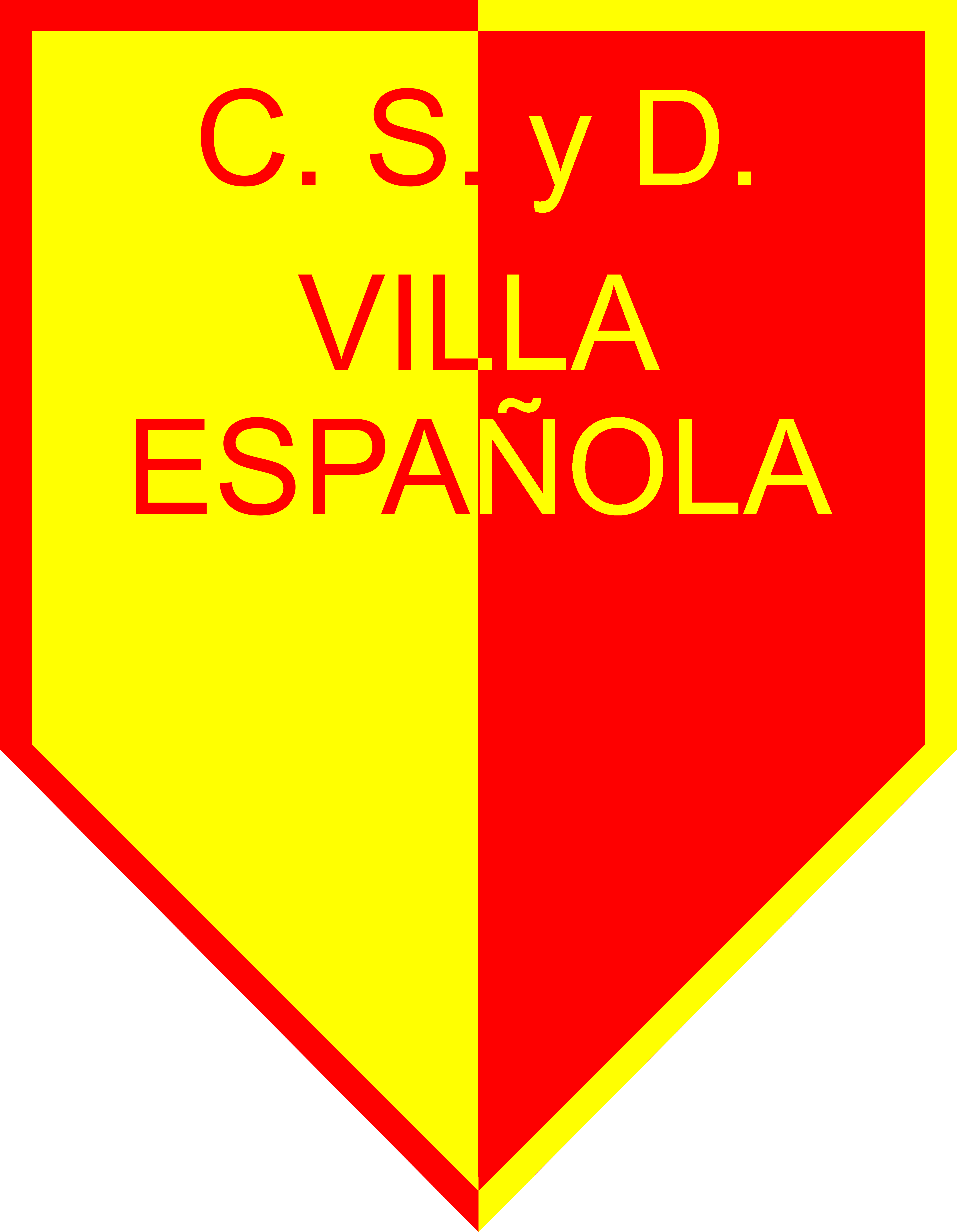Escudo Csyd Villa Española (4304x5538), Png Download