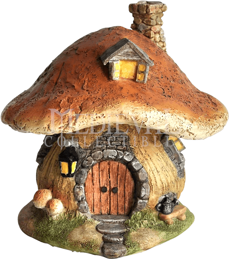 Mushroom Fairy House (850x850), Png Download