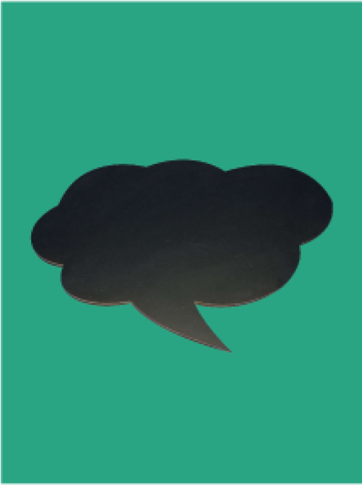 Pizarra Nube (700x700), Png Download