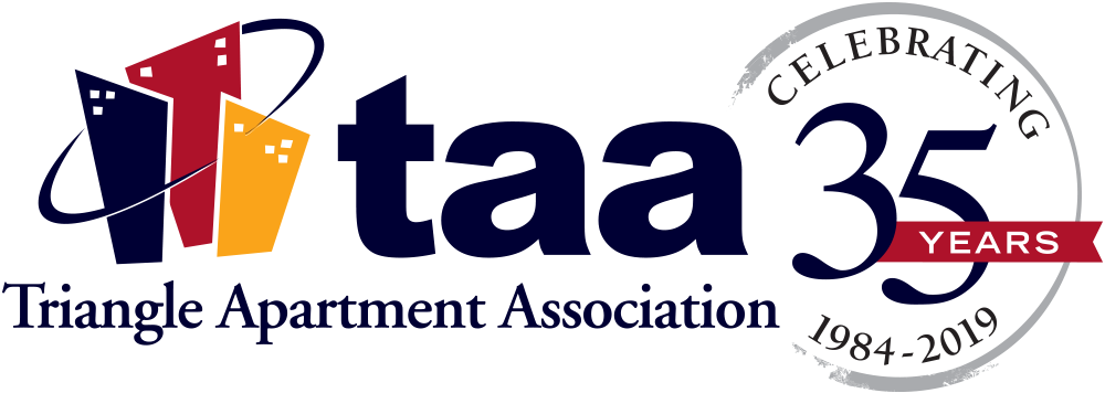 Triangle Apartment Association Logo (1000x356), Png Download