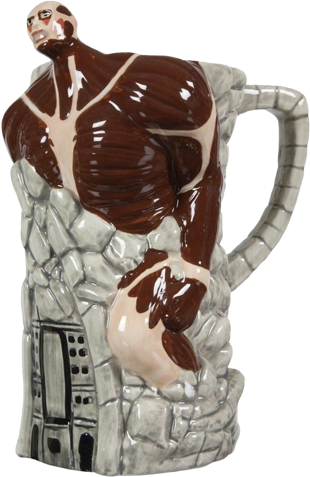 Png Freeuse Library Attack On Titan Colossal Molded (648x1000), Png Download