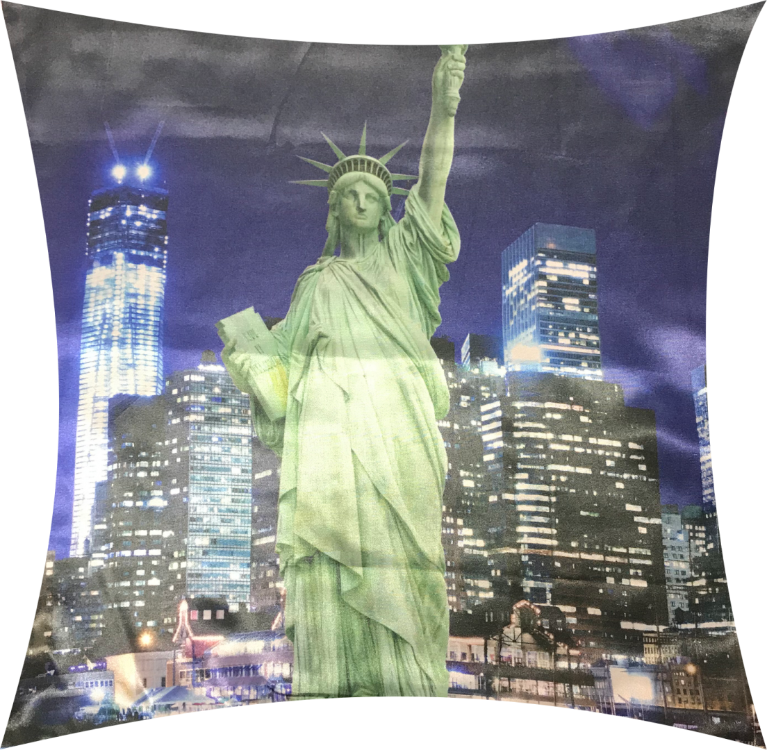 Almofada Estátua Da Liberdade (1104x1080), Png Download