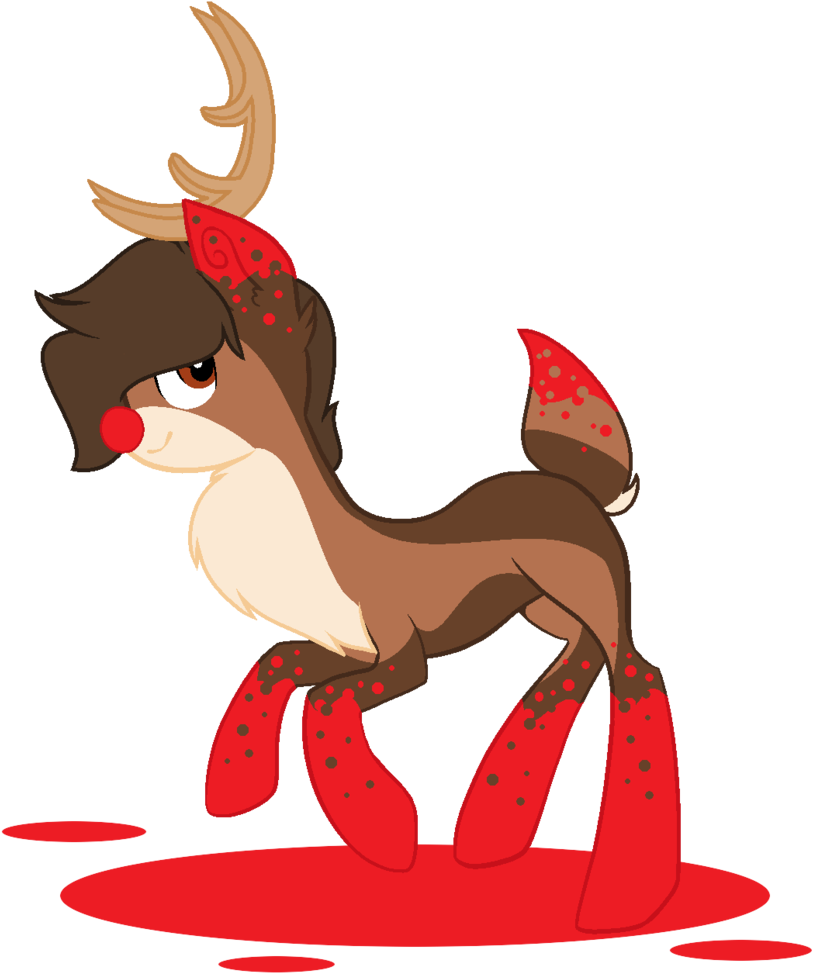 Clipart Reindeer Vector (1024x1019), Png Download