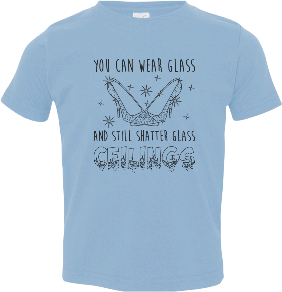 Glass Slippers Can Break Glass Ceilings (1155x1155), Png Download