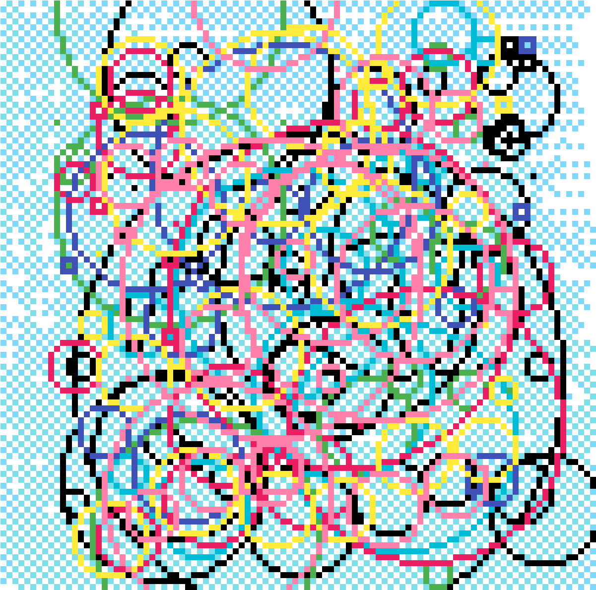 Rainbow Bubbles (1200x1200), Png Download