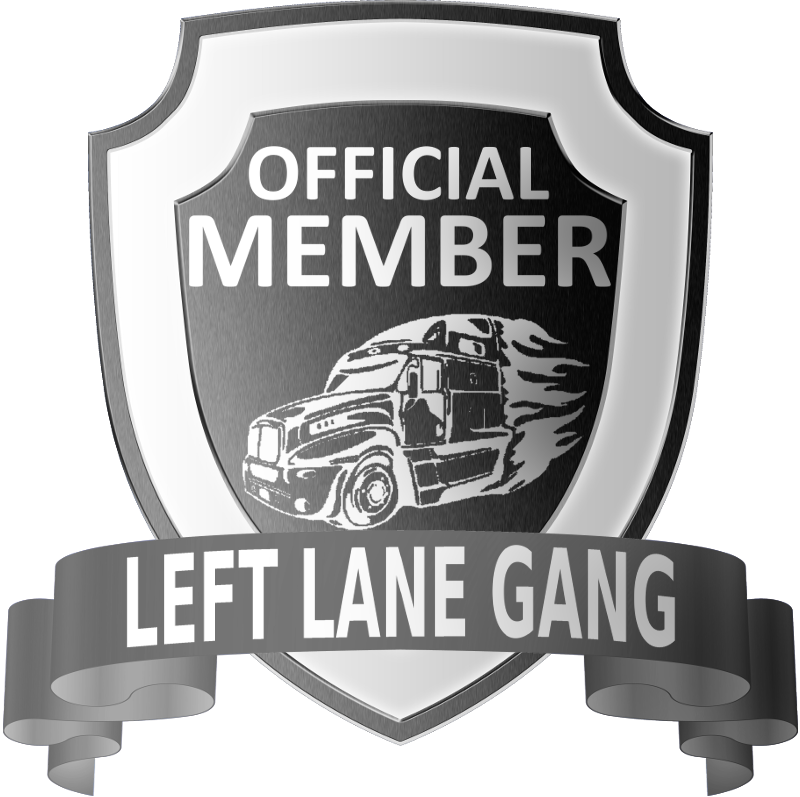 Left Lane Gang Decal For Skinners (800x797), Png Download