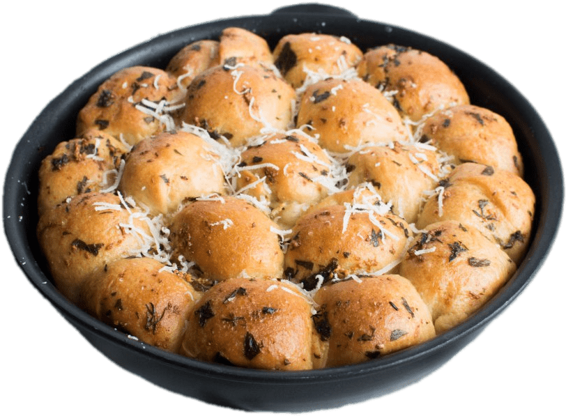Dough Balls Topped With Cheese (1180x785), Png Download