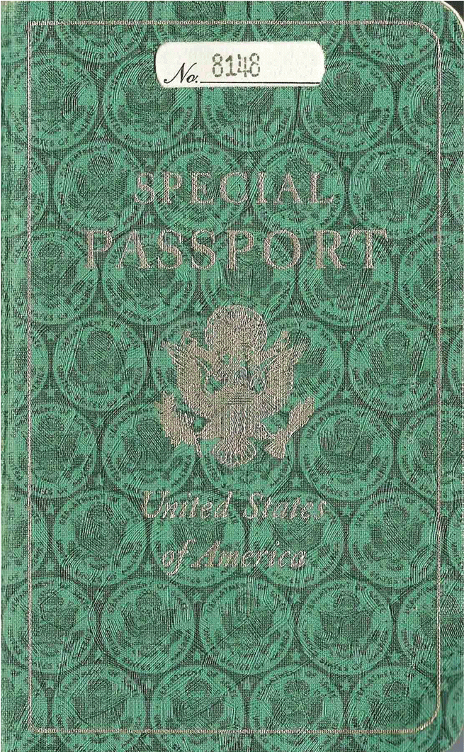 Us Special Passport Iran Visa (1517x1060), Png Download