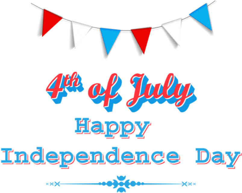 Download Happy Independence Day 4th Of July Png Images (850x726), Png Download