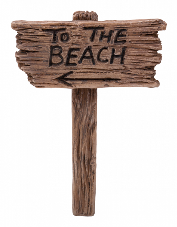 Beach Sign Png (900x900), Png Download