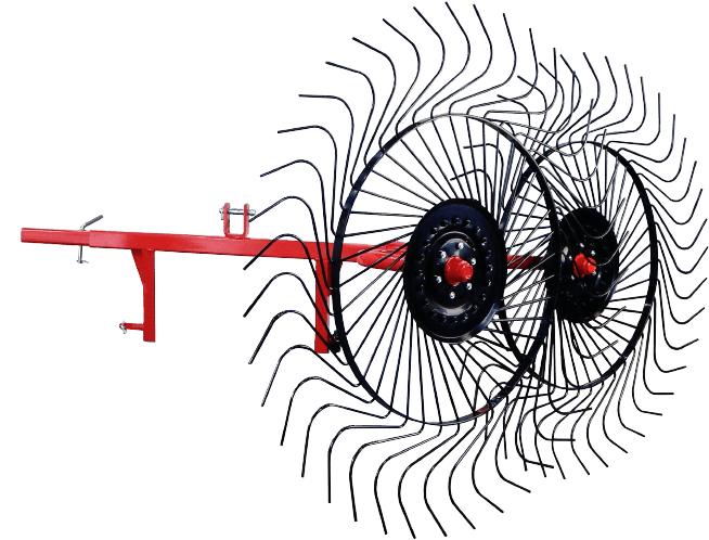 Ibex Tx51 2 Wheel Rake, From Tractortoolsdirect (801x600), Png Download