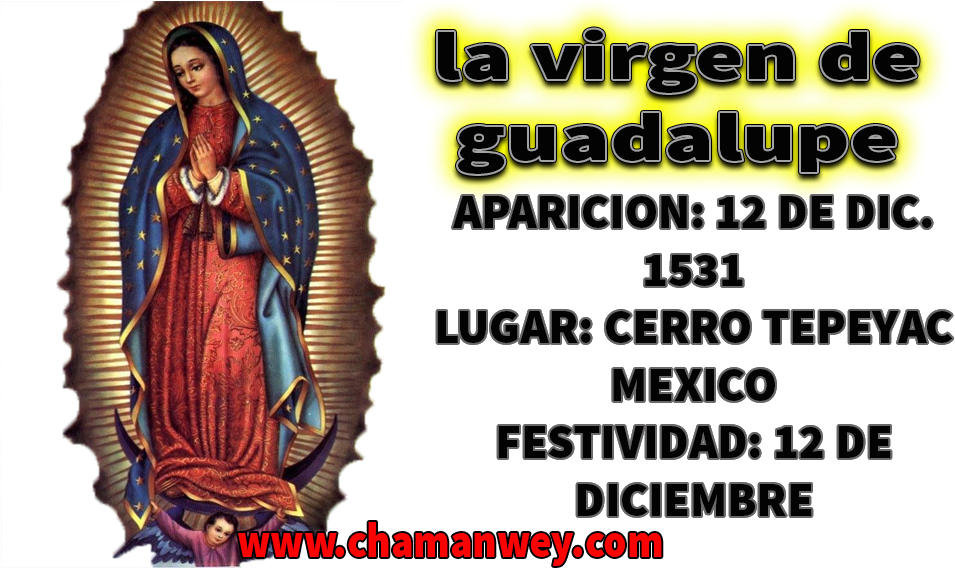 La Virgen De Guadalupe (992x567), Png Download