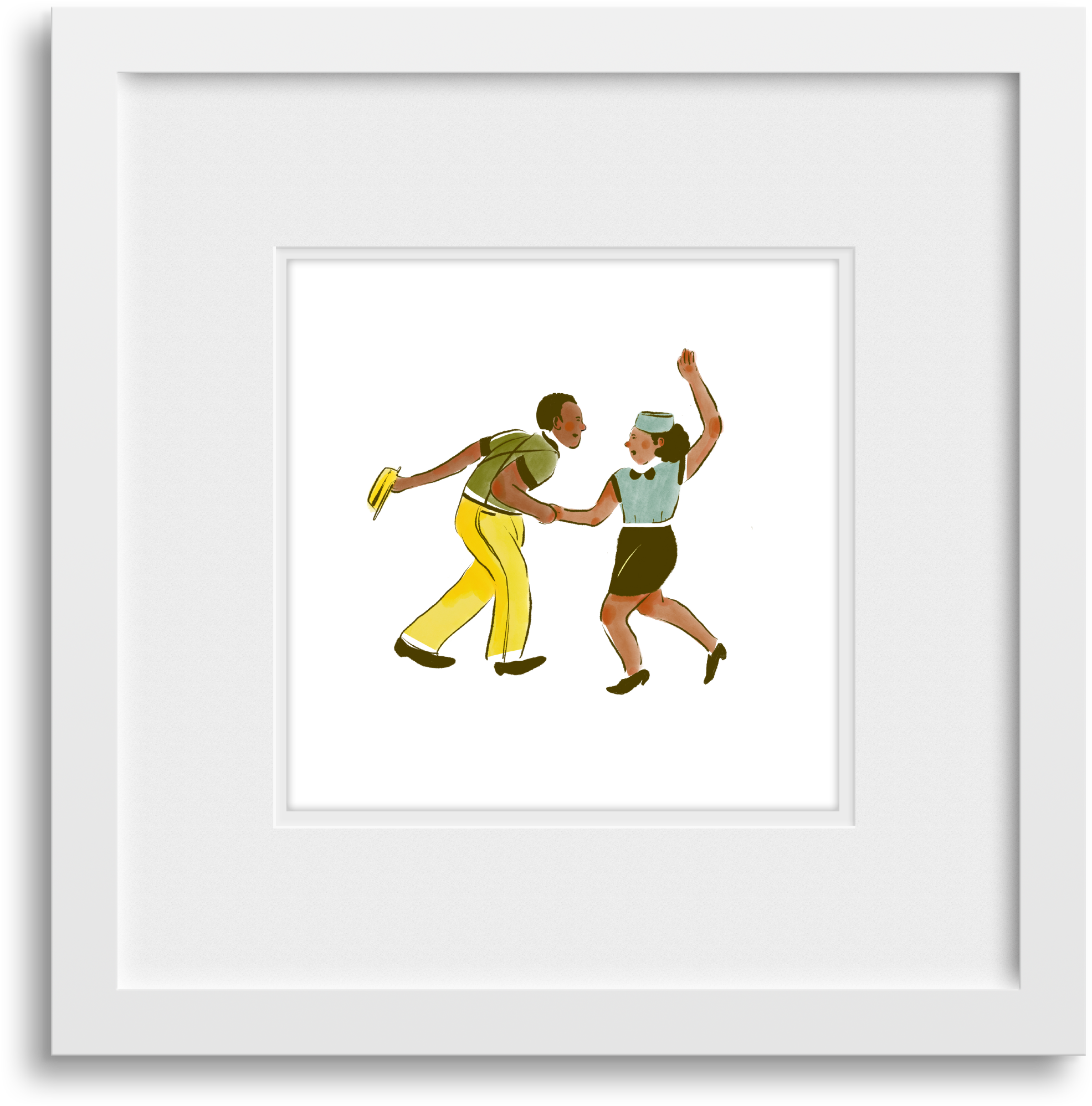 Jazz Alley Gicleé Print (3000x3000), Png Download