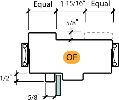 De-series Frame Profile (612x503), Png Download