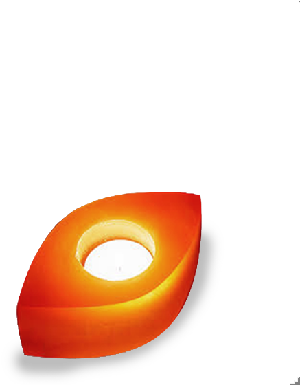 Eye Shape Tealight Holder (559x559), Png Download