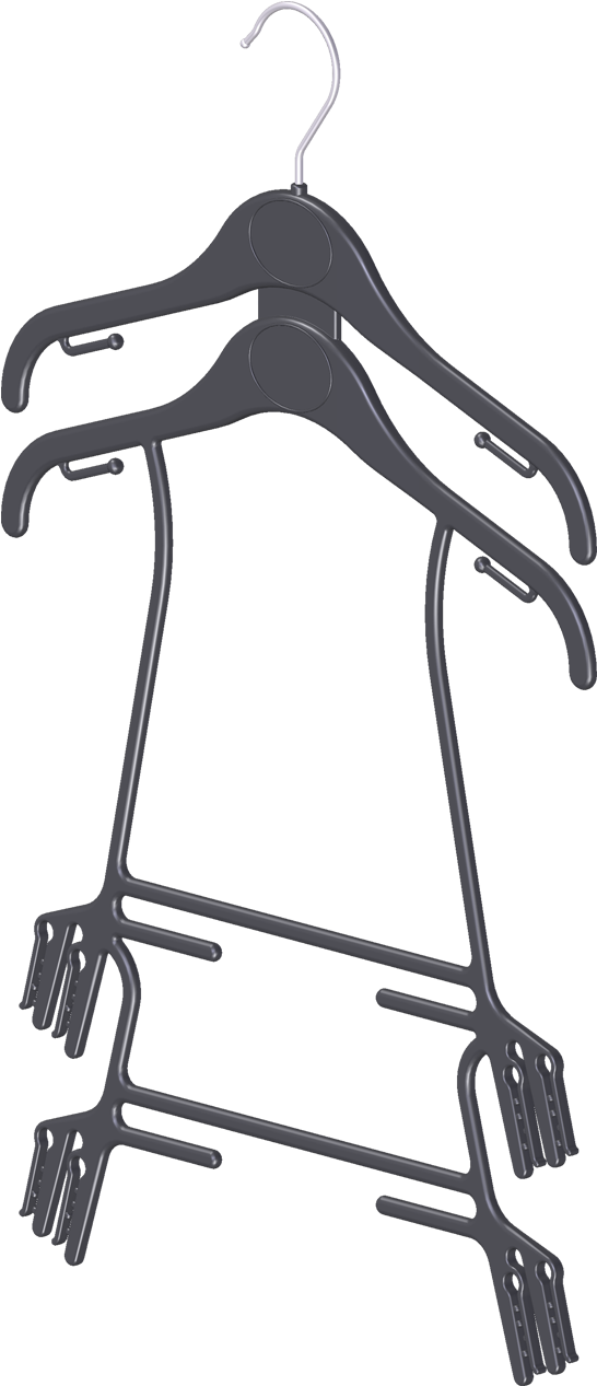 Bft1300 Double Frame Hanger 26cm, 30cm, 36cm, 41cm (2000x1566), Png Download