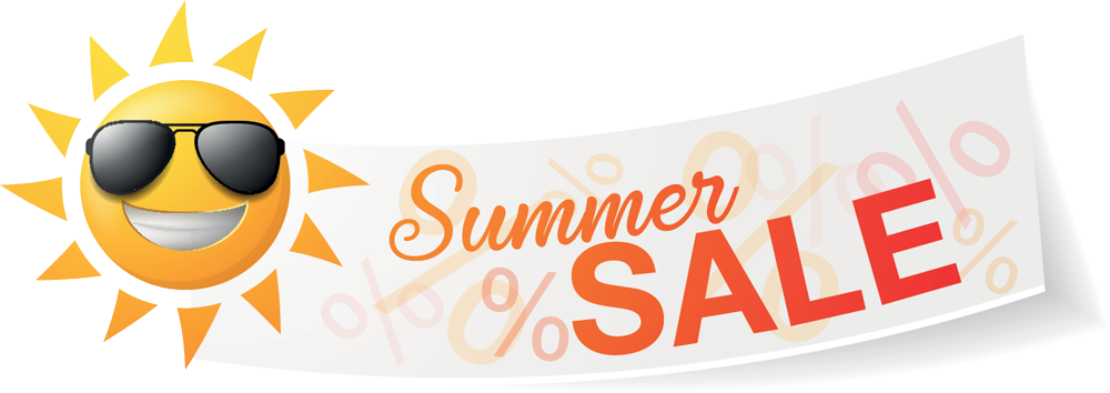 Summer Sales (1000x354), Png Download