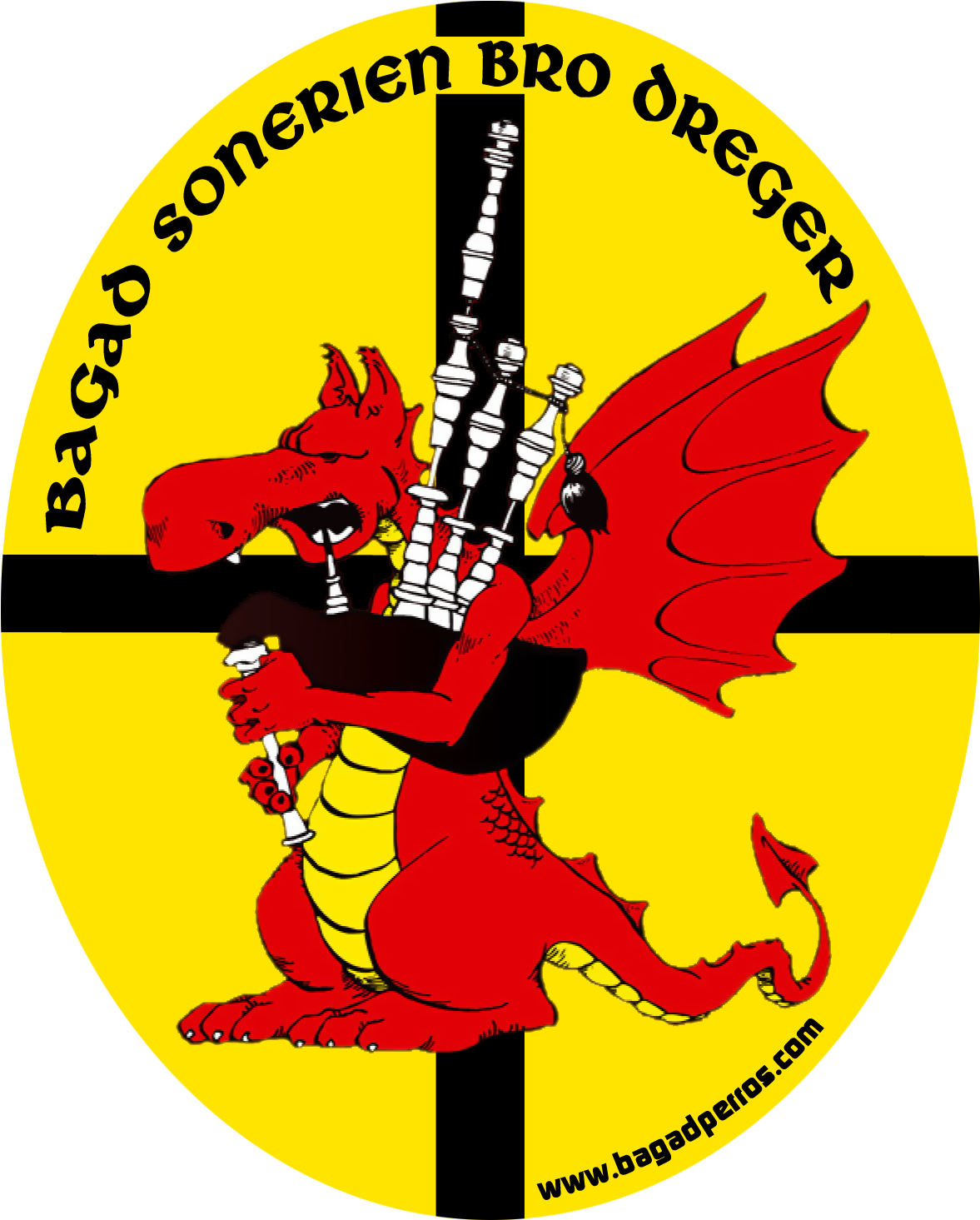 Logo Bagad Perros (1335x1467), Png Download