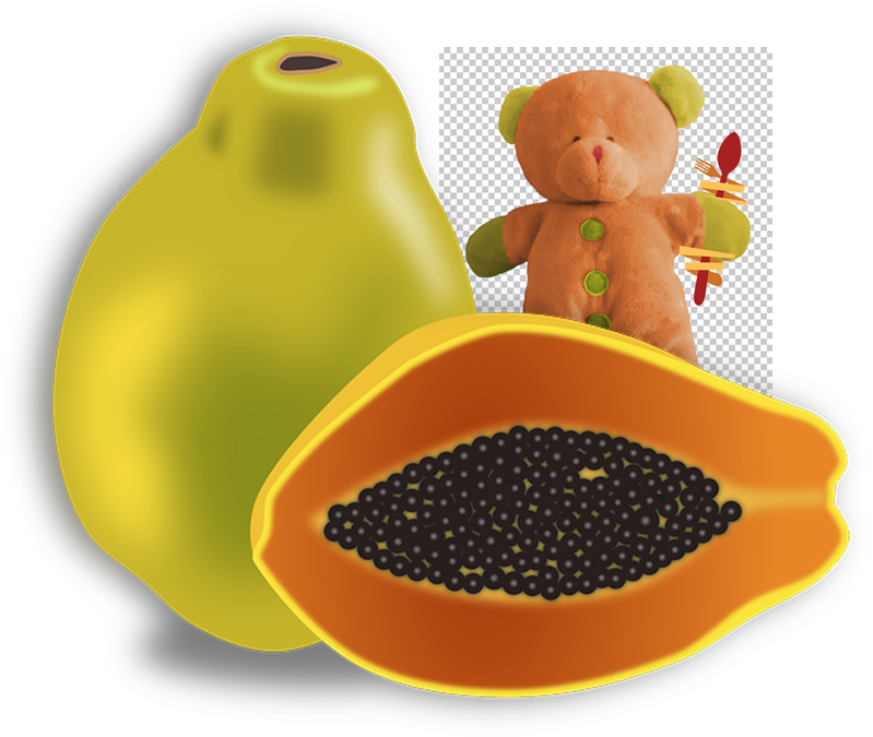 Frutas-tropicales (799x675), Png Download