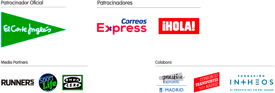 Patrocinadores Y Colaboradores (1369x578), Png Download