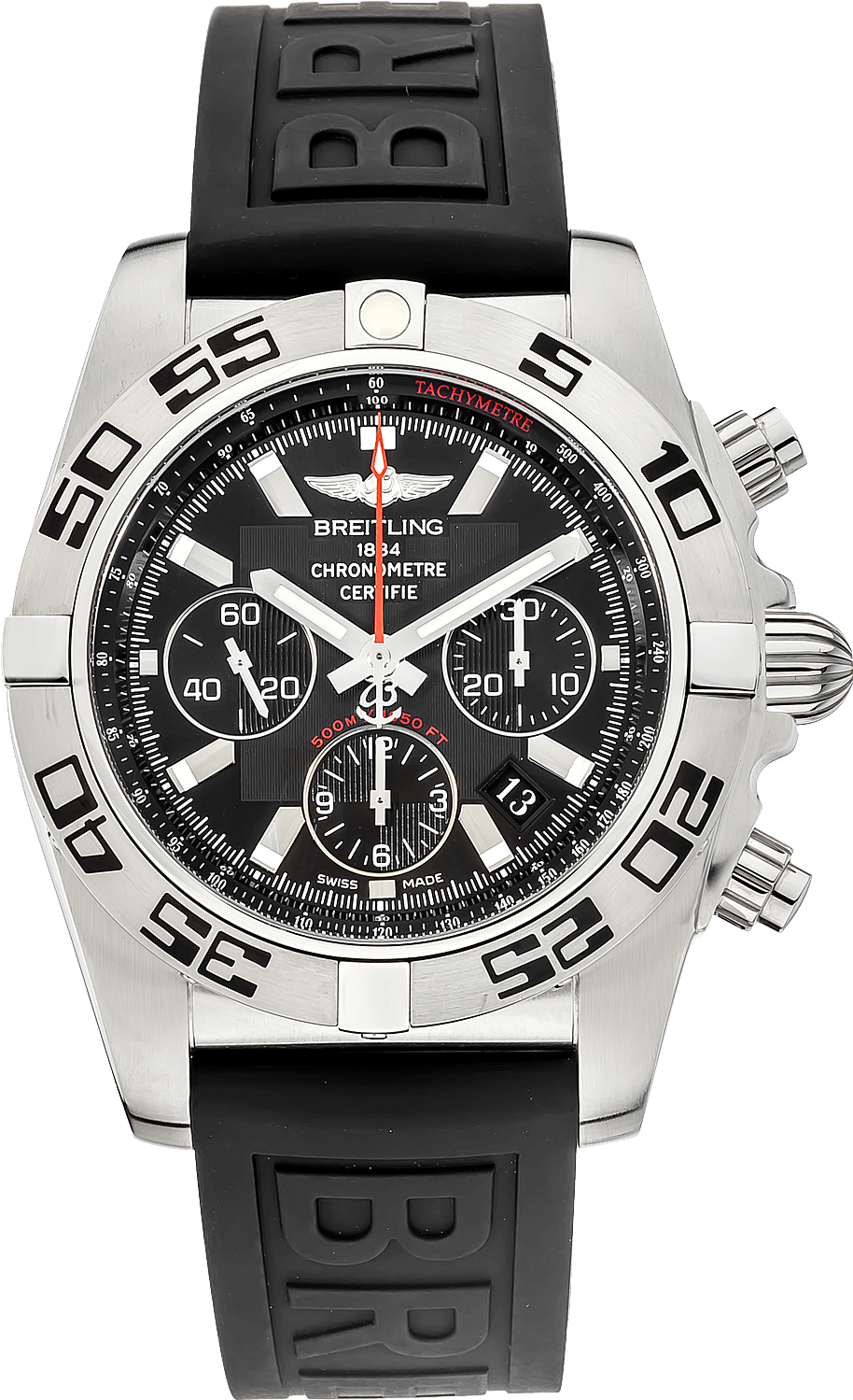 Chronomat 44 Flying Fish Stainless Steel Automatic (1000x1500), Png Download