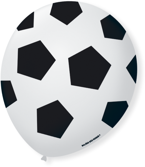 Balão Decorado (531x607), Png Download