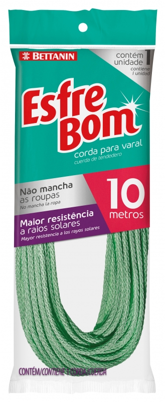 Esfrebom Corda Para Varal 10m (800x800), Png Download