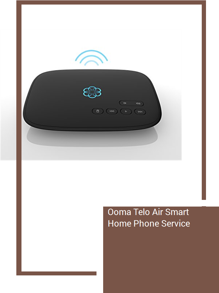 Ooma Telo Air Smart Home Phone Service Home Phone, (735x1100), Png Download