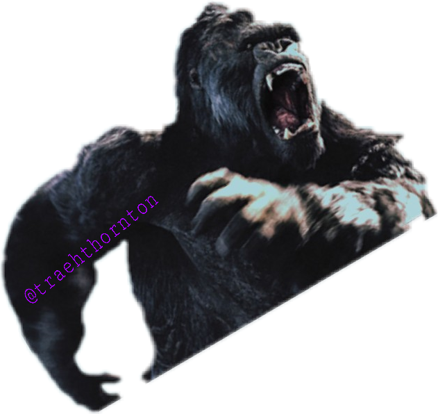 King Kong Logo Png (631x596), Png Download