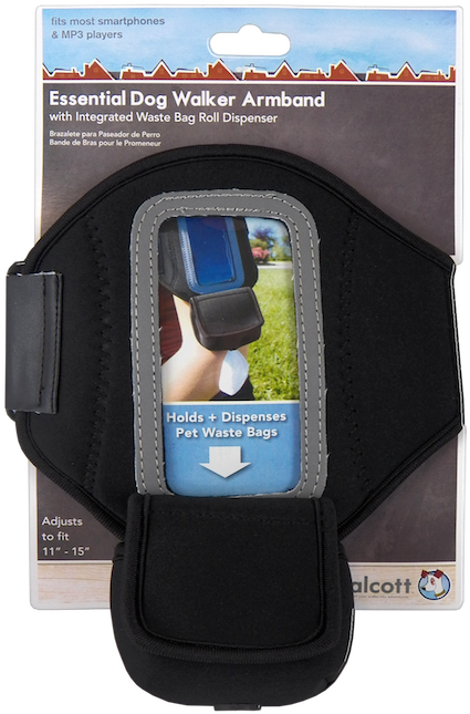 Essential Dog Walker Armband (500x696), Png Download