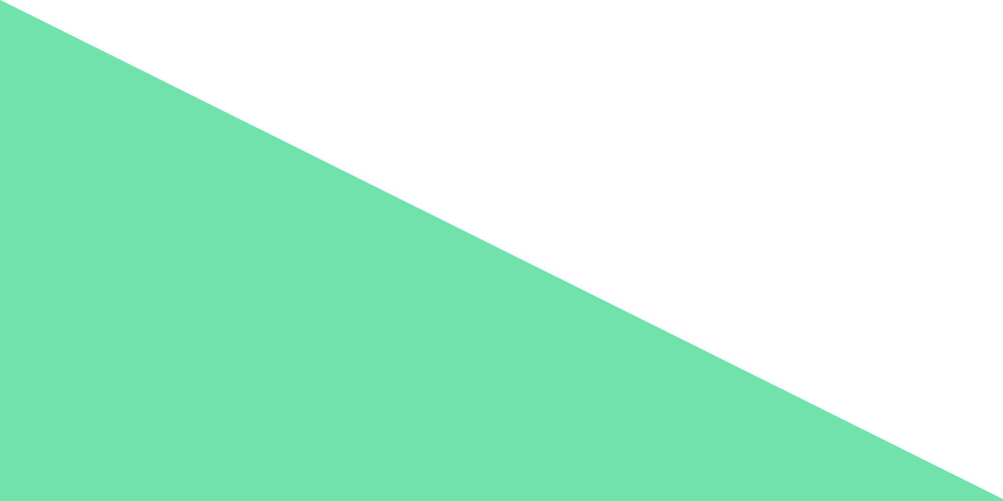 Green-diagonal (2000x1000), Png Download