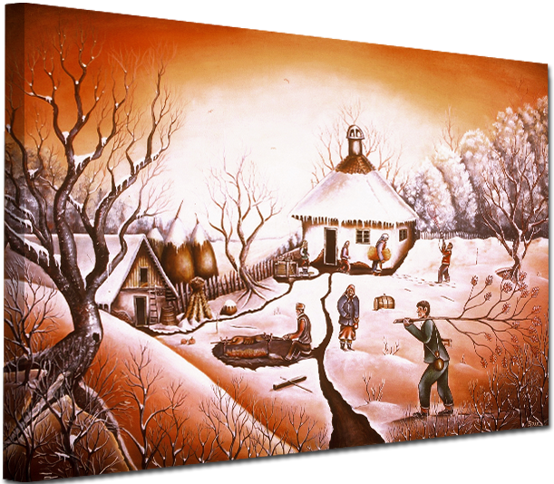 Umetničke » Srpsko Selo (800x533), Png Download