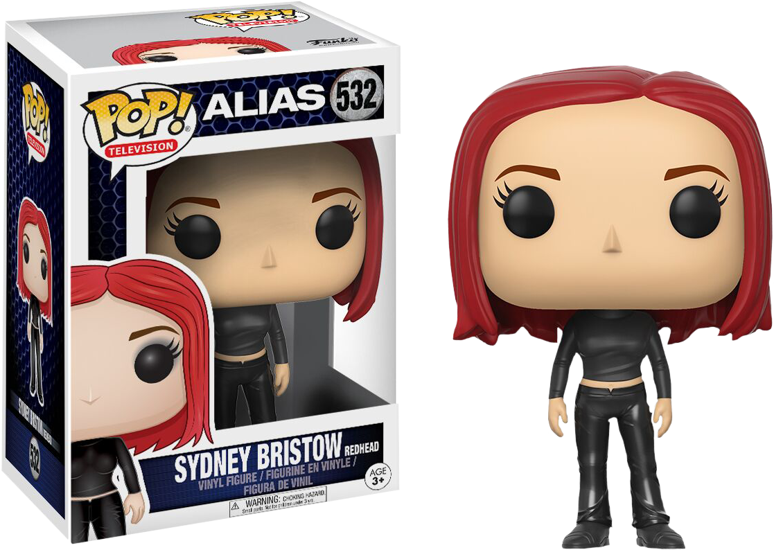 Sydney Bristow Redhead Funko Pop Vinyl Figure (1135x819), Png Download