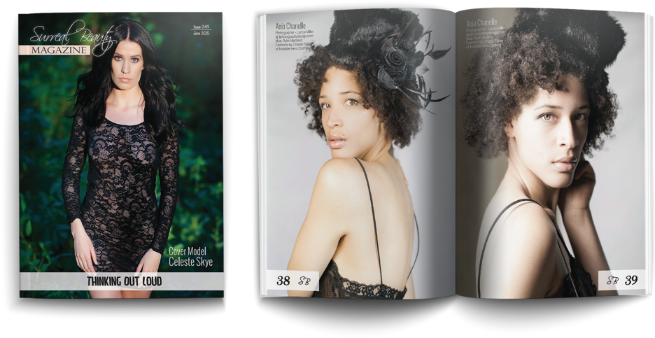 Surreal Beauty Magazine Thinking Out Loud Render1 (1000x514), Png Download