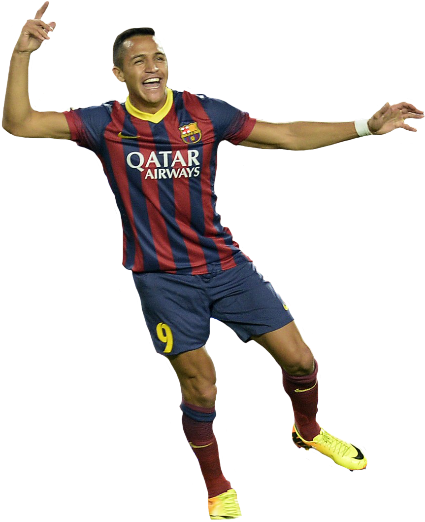 Alexis Sanchez - Manchester United (869x1074), Png Download