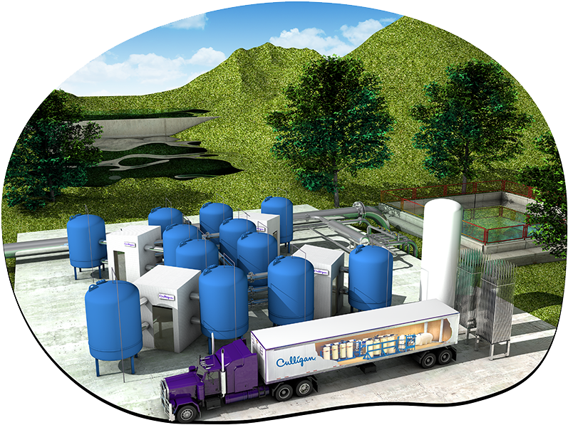 Municipal & Community Drinking Water Solutions (837x606), Png Download