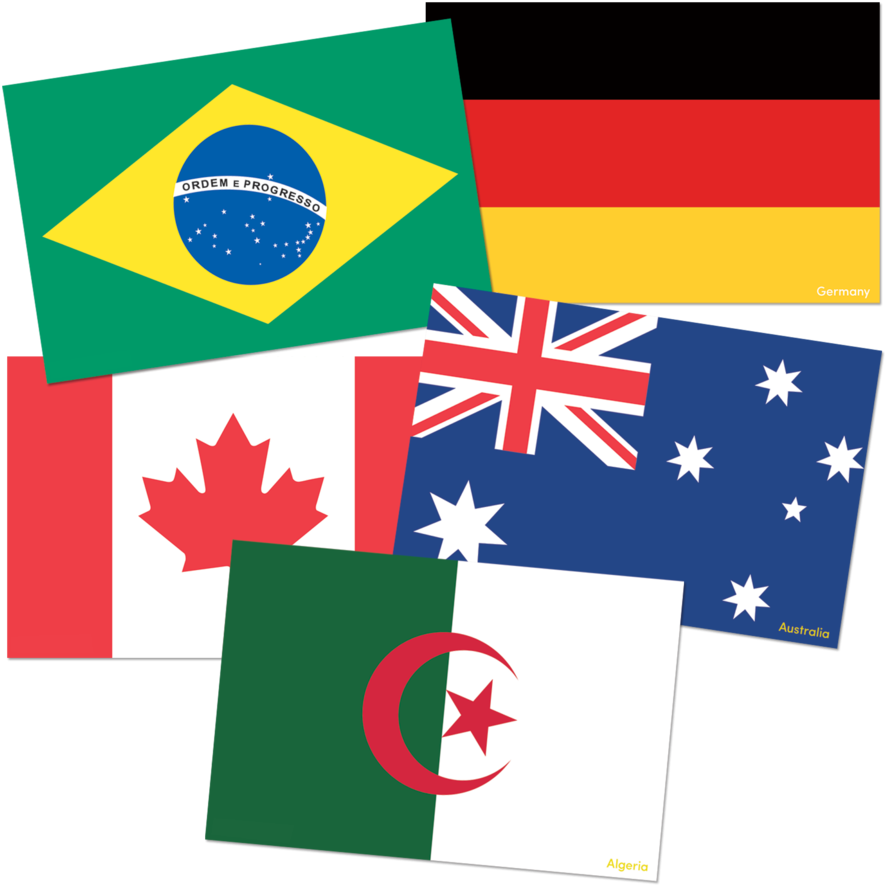 Tcr63238 International Flags Accents Image (900x900), Png Download