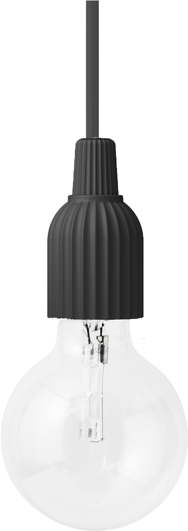 Lp Fitting 01 Black 230v Lyngby (1200x1200), Png Download