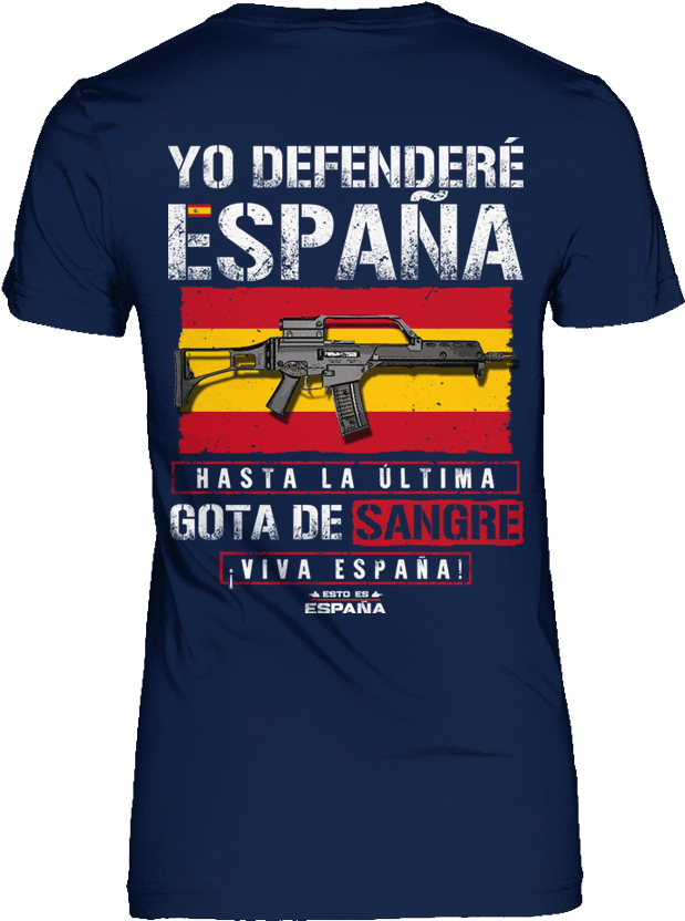 Yo Defenderé España Hasta La Última Gota De Sangre (900x900), Png Download