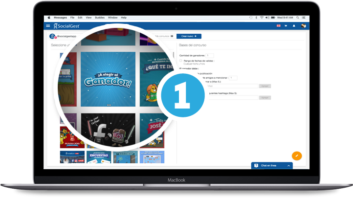 1 Select The Post With All Of The Interactions (736x500), Png Download